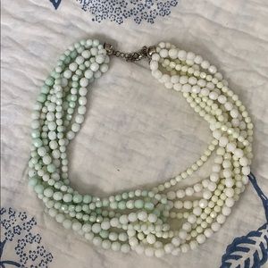 Beaded Ombré anthropologie necklace